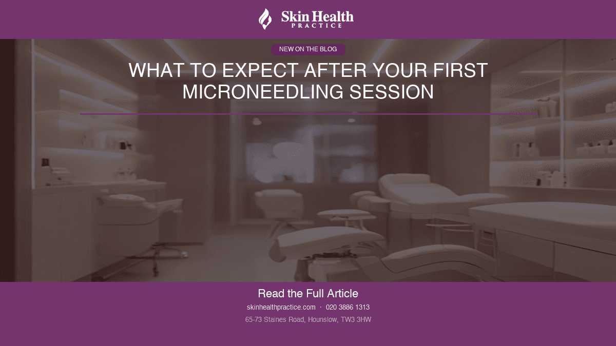 What to Expect After Your First Microneedling Session